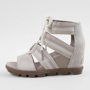Sorel Joanie II™ Leather Wedge Sandal - Sz 8.5
